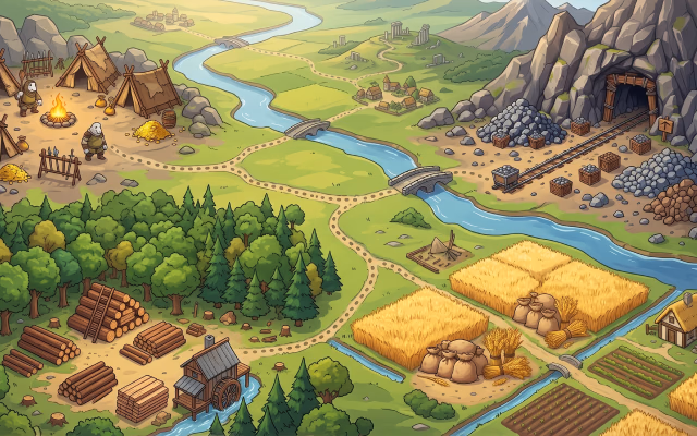 Living world map