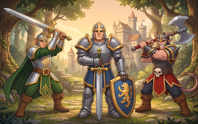 Three races, three playstyles
